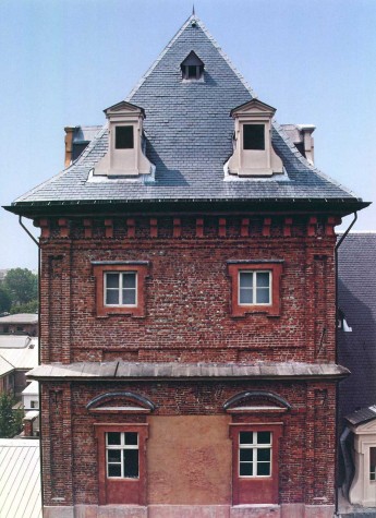 Castello del Valentino, torre meridionale.